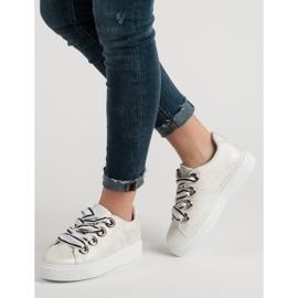 Calçados Esportivos Com Brilho cinza 2 Calçados Esportivos Com Brilho cinza 2