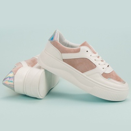 Seastar Creepers elegantes branco rosa 1