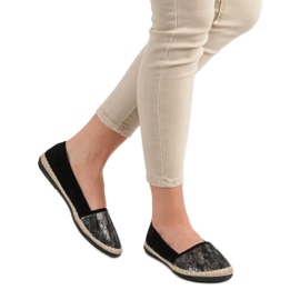 Lucky Shoes Sapatos Pretos Deslizantes 2