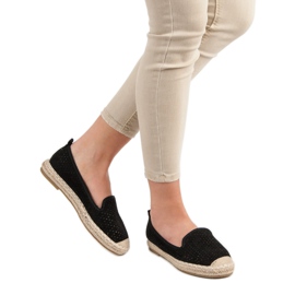 Lucky Shoes Lordes Black Openwork preto 2