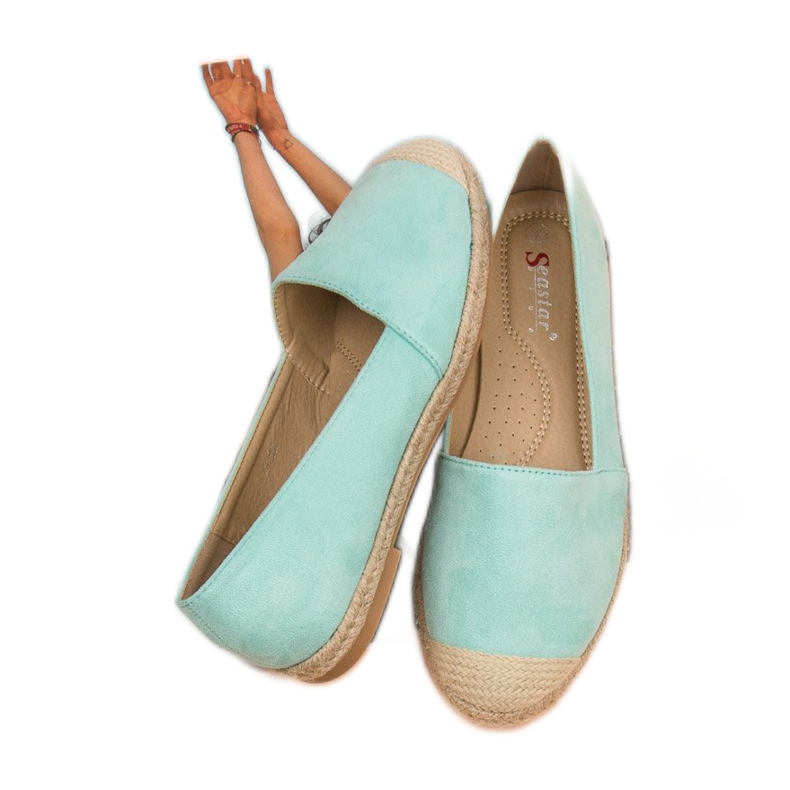 Seastar Alpercatas Mint Suede verde 2