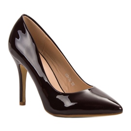 Alfinetes envernizados multicolorido vermelho 1