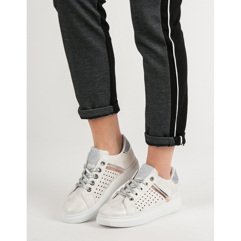 Calçados Esportivos da Moda cinza 1