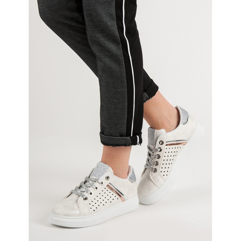 Calçados Esportivos da Moda cinza 2