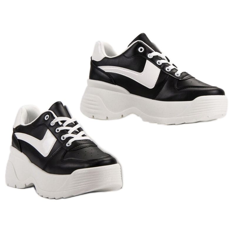 Kylie Tênis na plataforma preto 2