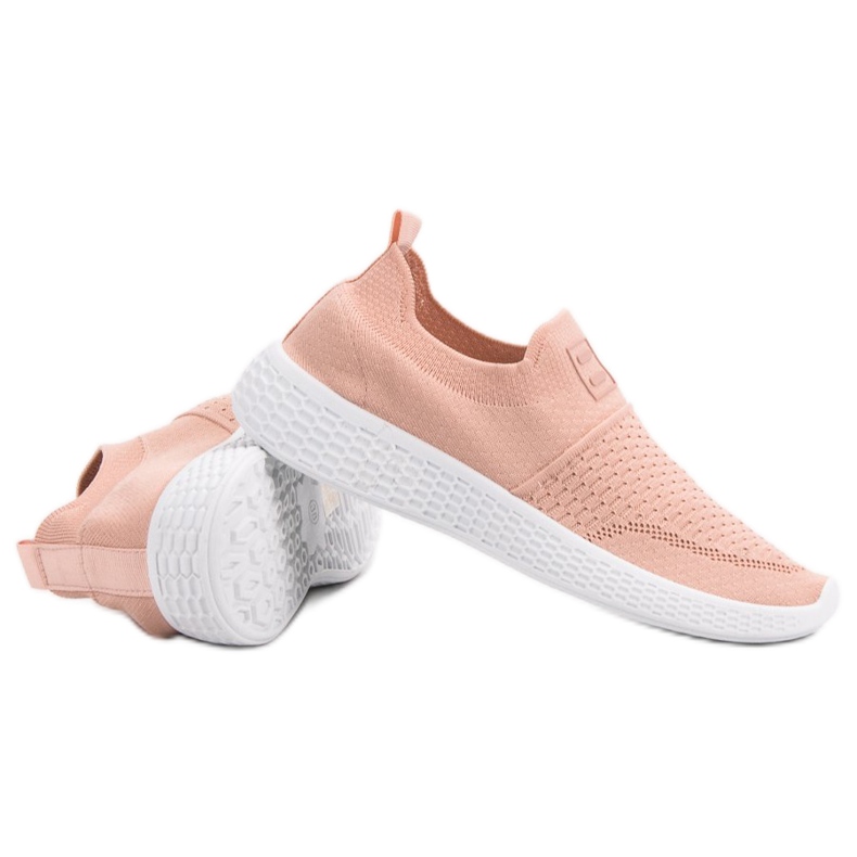 Weide Calçados Têxteis da Moda rosa 1