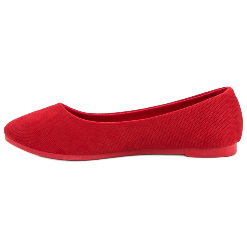Seastar Bailarinas confortáveis vermelho 1 Seastar Bailarinas confortáveis vermelho 1