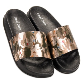 SHELOVET Chinelos moro amarelo 2