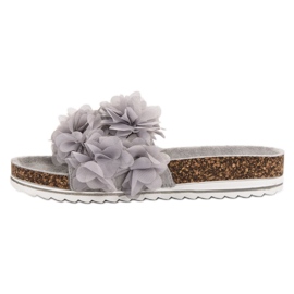 Seastar Chinelos elegantes cinza 2