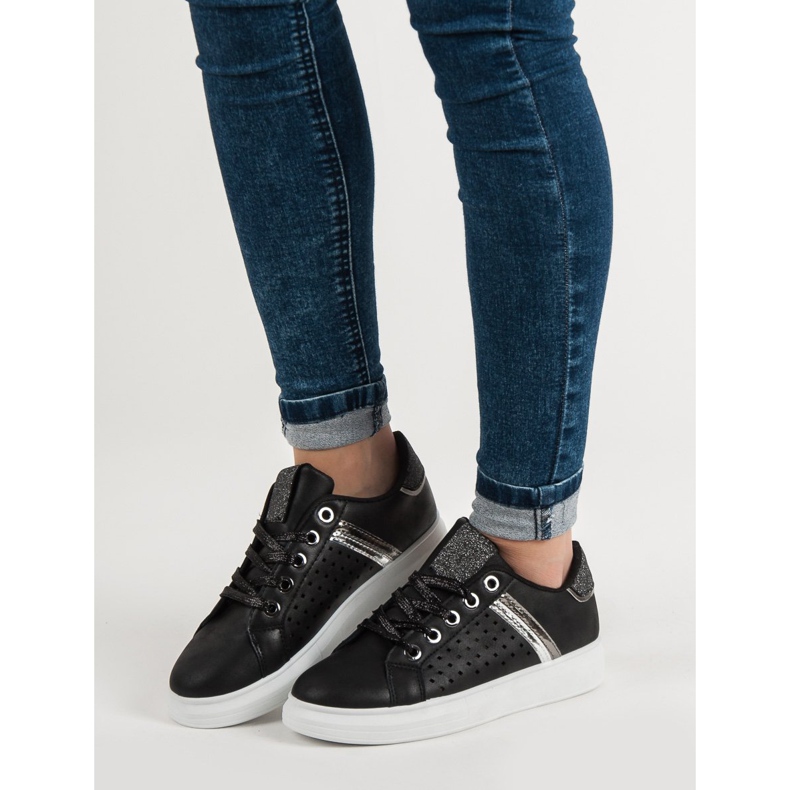 Calçados Esportivos da Moda preto 1