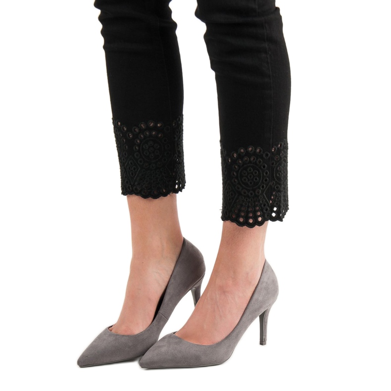 Small Swan Salto alto cinza 2