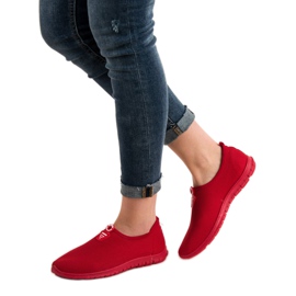 SHELOVET Tênis Red Slip-On vermelho 1
