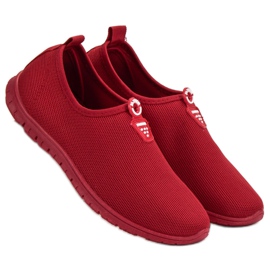 SHELOVET Tênis Red Slip-On vermelho 2