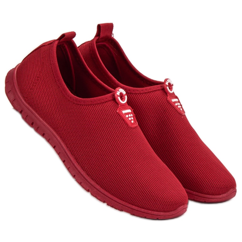 SHELOVET Tênis Red Slip-On vermelho 2