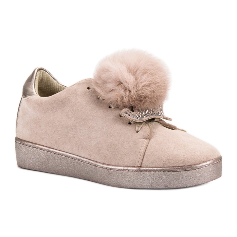 Lucky Shoes Calçados esportivos de camurça marrom 1