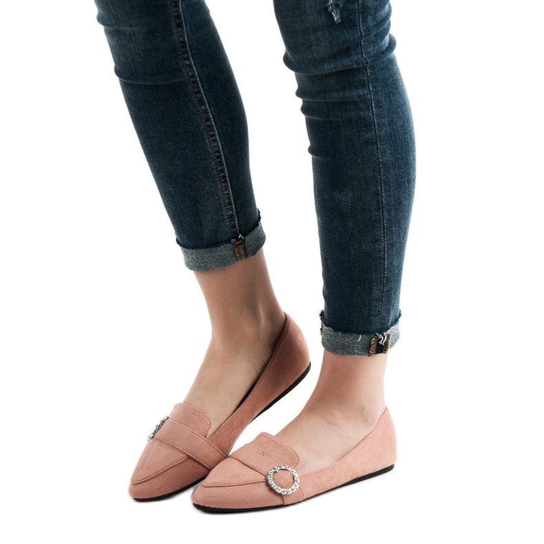 Ch. Creation Mocassins elegantes rosa 1
