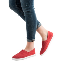 Super Mode Tênis confortáveis vermelho 1