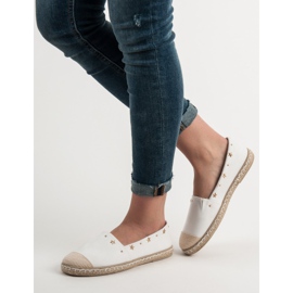 SHELOVET Alpercatas com jatos branco 1