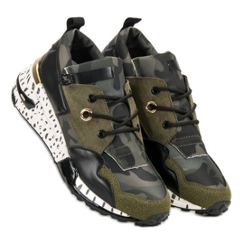 Tênis VICES da moda verde 2 Tênis VICES da moda verde 2