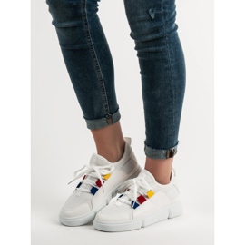 Renda Calçados Esportivos Slip-on branco 2