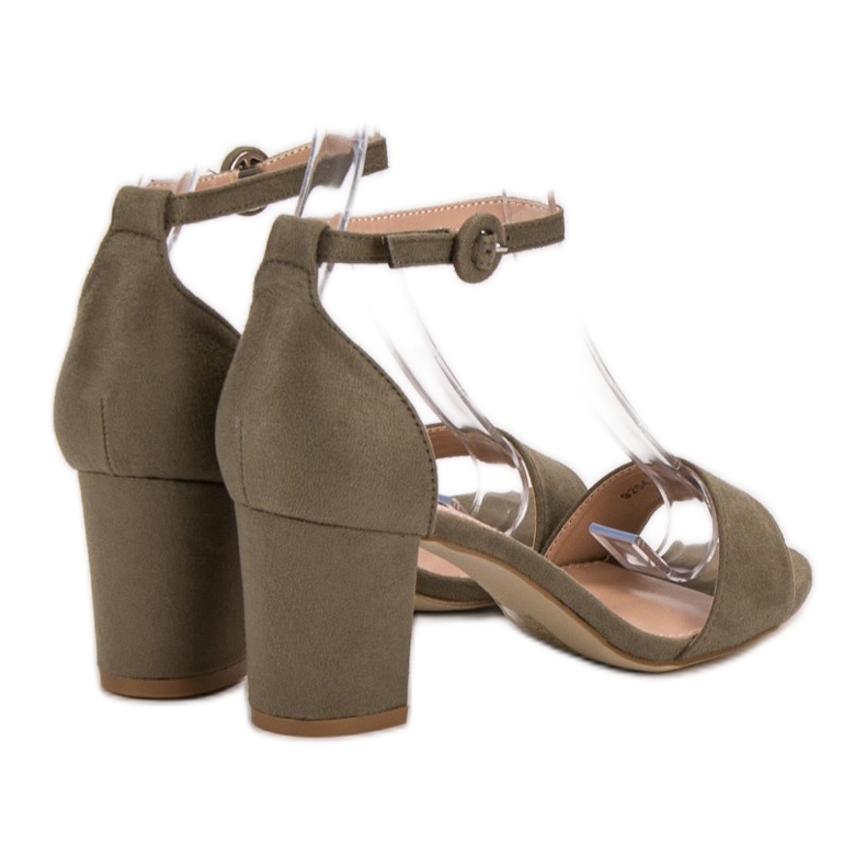 Sandálias VICES elegantes verde 1