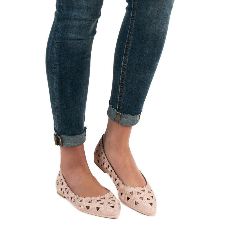 Bailarinas Openwork VICES rosa 2
