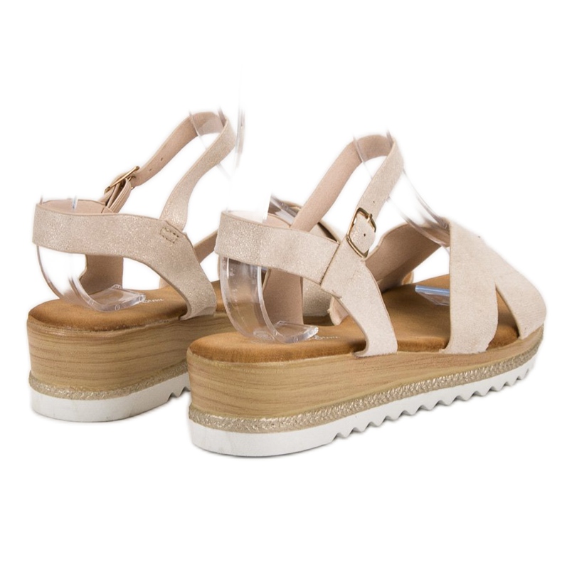 Bello Star Sandálias de camurça marrom 1