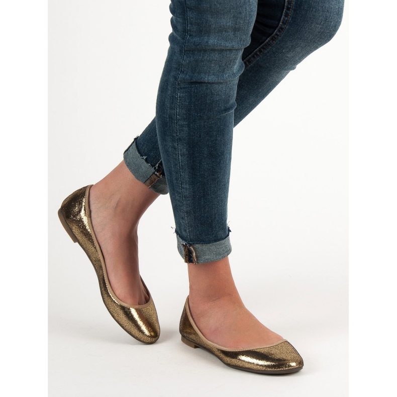 SHELOVET Bailarina Dourada dourado 2