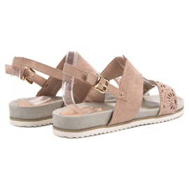 Evento Sandálias Openwork Pó rosa 1 Evento Sandálias Openwork Pó rosa 1