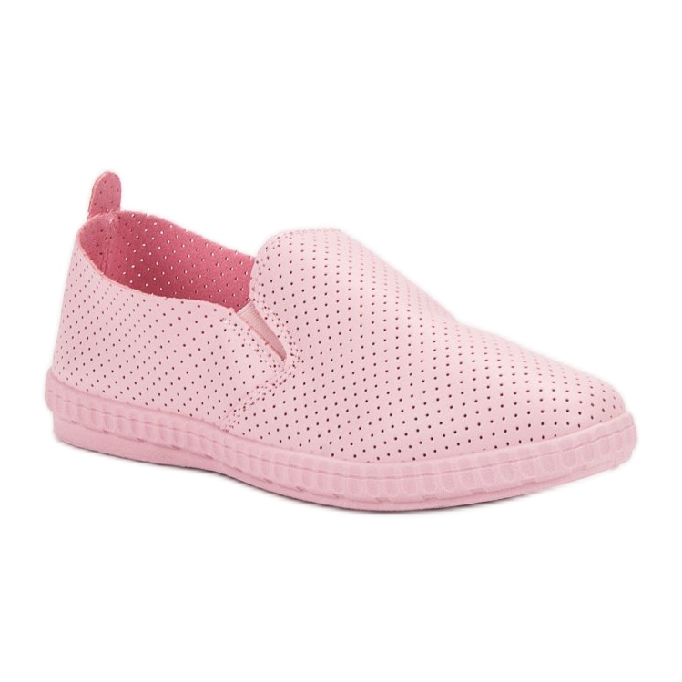 Renda Slipons rosa 1