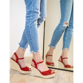 Sandálias Vermelhas vermelho 1