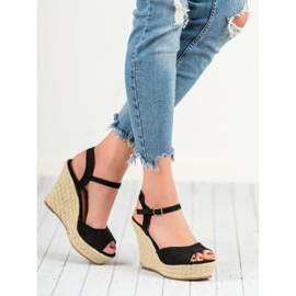 Sandálias Pretas preto 2