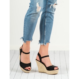 Sandálias Pretas preto 1