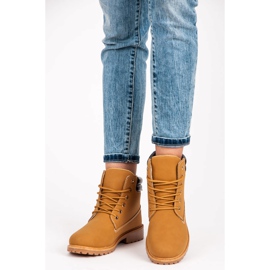 Coco Perla Armadilhas marrons com cadarço marrom 1