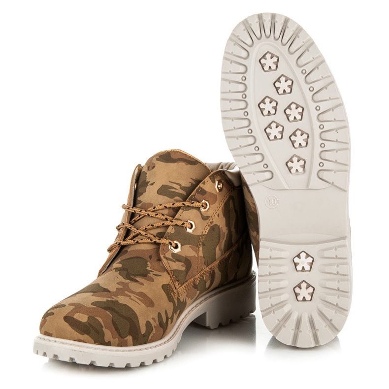 Ideal Shoes Caçador de tornozelo baixo multicolorido 1