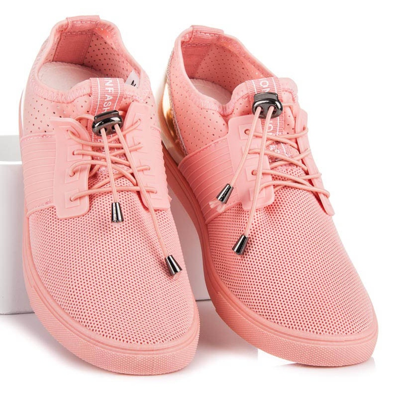 Seastar Calçados esportivos com cordão rosa 2 Seastar Calçados esportivos com cordão rosa 2