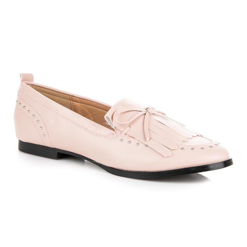 Seastar Mocassins elegantes para a primavera rosa 1