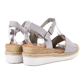 SDS Sandálias Cinzentas Com Brilho cinza 1