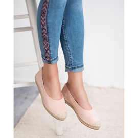 Marquiz Bailarinas de camurça rosa 2