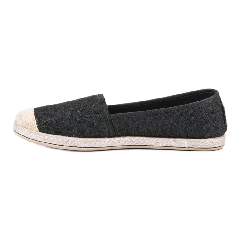 SHELOVET Slipons leves preto 1