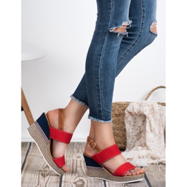 Goodin Sandálias Vermelhas vermelho multicolorido 2