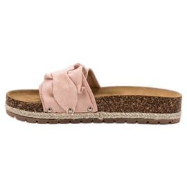 Bestelle Chinelos com folho rosa 2