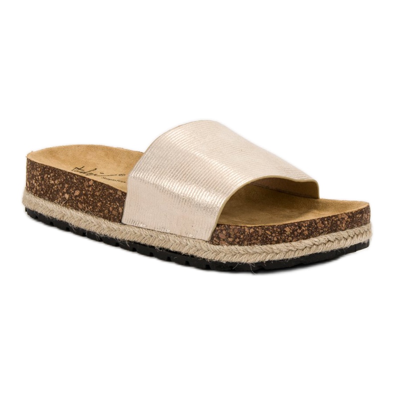 Sergio Todzi Chinelos femininos confortáveis amarelo 1