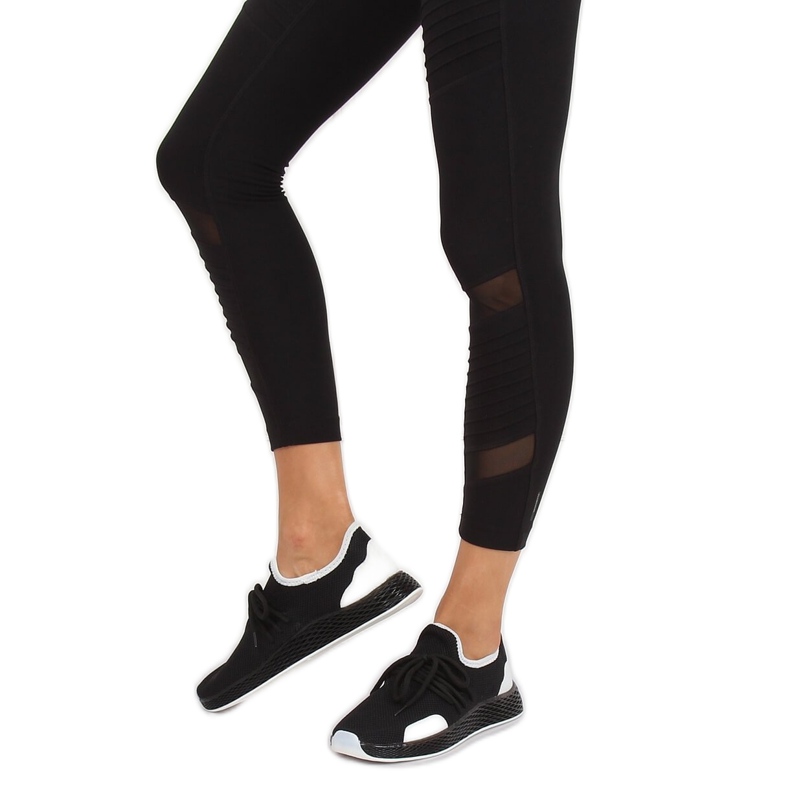 Sapatos esportivos pretos B-6851 Black 1