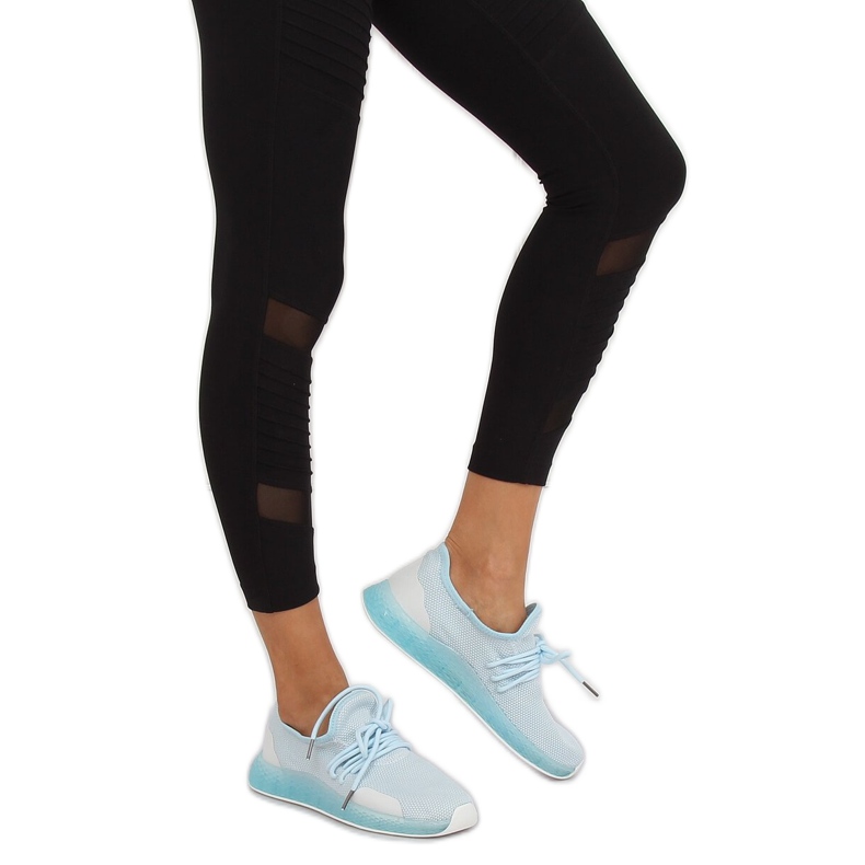 Sapatos esportivos azuis B-6851 Blue azul 1