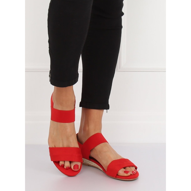 Sandálias alpercatas vermelhas 9R71 vermelhas vermelho 2