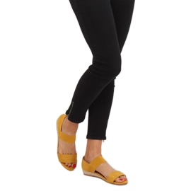 Sandálias alpercatas amarelas 9R71 Amarelo 1