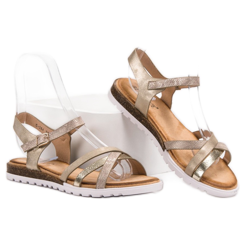 Bestelle Sandálias casuais amarelo 2