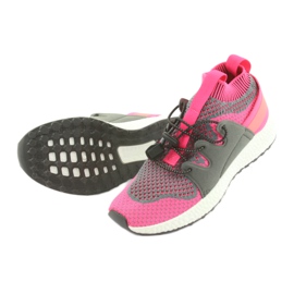 Calçados infantis Befado 516X030 laranja rosa cinza 5