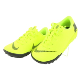 Chuteiras Nike Mercurial VaporX 12 Academy Tf Jr AH7353-701 amarelo 3